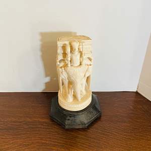 Lot #80- Antique Indian Carved Bone Figure