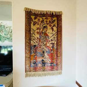 Lot #106- Vintage Handmade Oriental Rug 