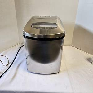 Lot #468- Countertop Ice Maker By Hammacher Schlemmer (appears new)