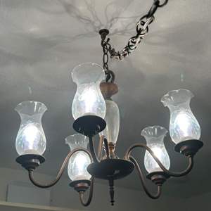 Lot #502-Beautiful Hanging Chandelier