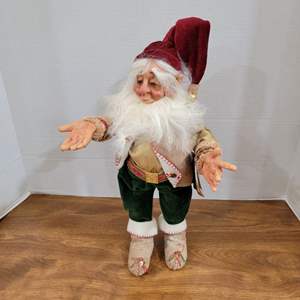 Lot #26-Demdaco Drolleries Collectable Christmas Elf “Laffing Magpie”