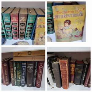 Lot #92- Huge Vintage Collectable Book Lot