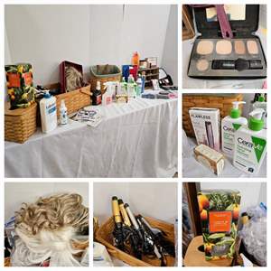 Lot #192- Bathroom Finds: Curling Irons, & More