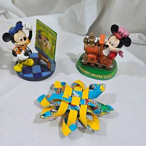 Lot #224-Walt Disney World Opens Figurine, & Mickey Mouse Club Minnie on A 