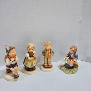 Lot #256- (4) Hummel Figurines 