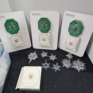 Lot #266 - Swarovski Annual Edition Ornaments