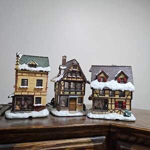 Lot #280- (3) Dept 56 Christmas Houses 